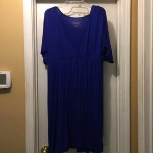 Nicole Miller New York XL Blue dress
